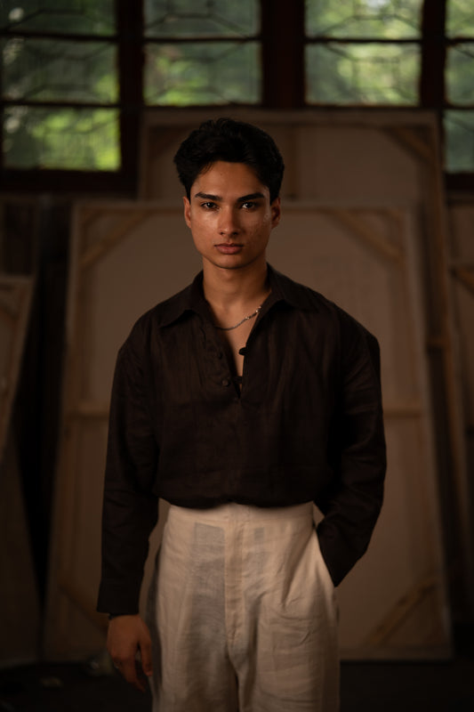 Simple Untitled Shirt: 木/Mù — Wood