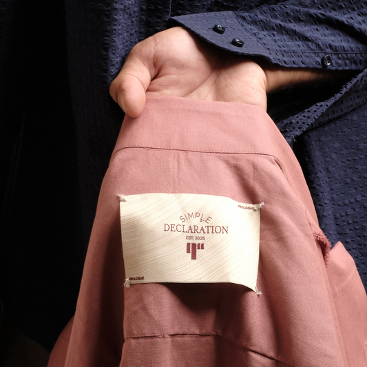 Simple Shirt: Salmon