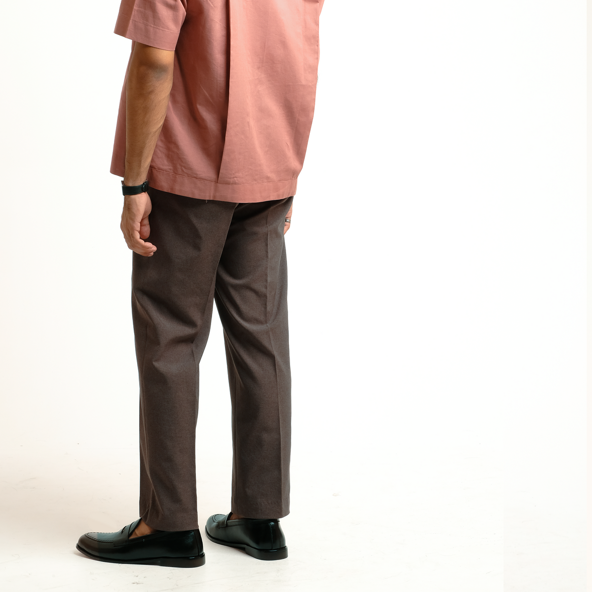 Baker Shirt: Salmon