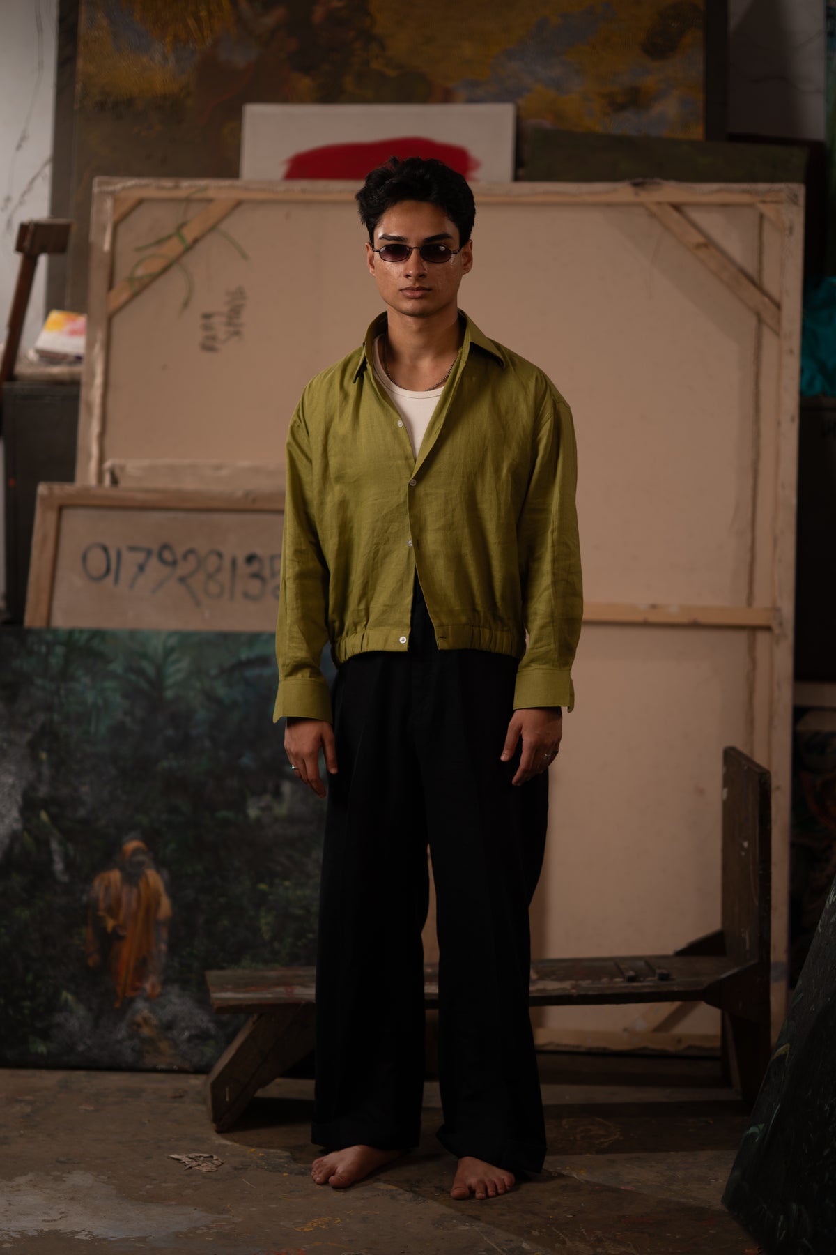 Simple Studio Shirt: 土/Tǔ  — Earth