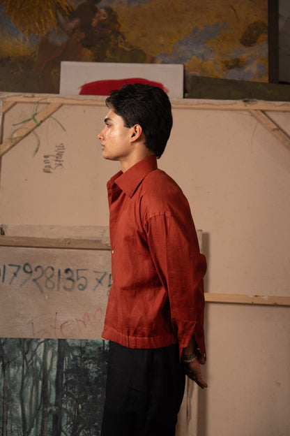 Simple Studio Shirt: 火/Huǒ — Ember