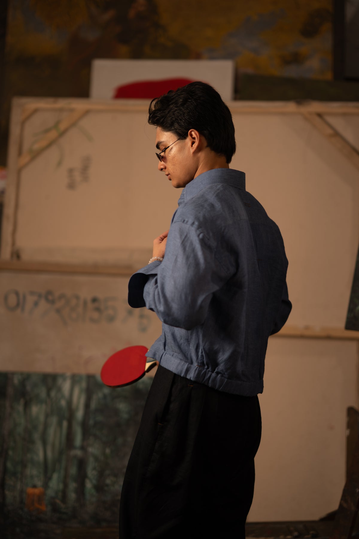 Simple Studio Shirt: 水/Shuǐ — Water