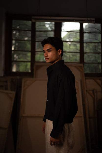 Simple Studio Shirt: 水/Shuǐ — Deep Water