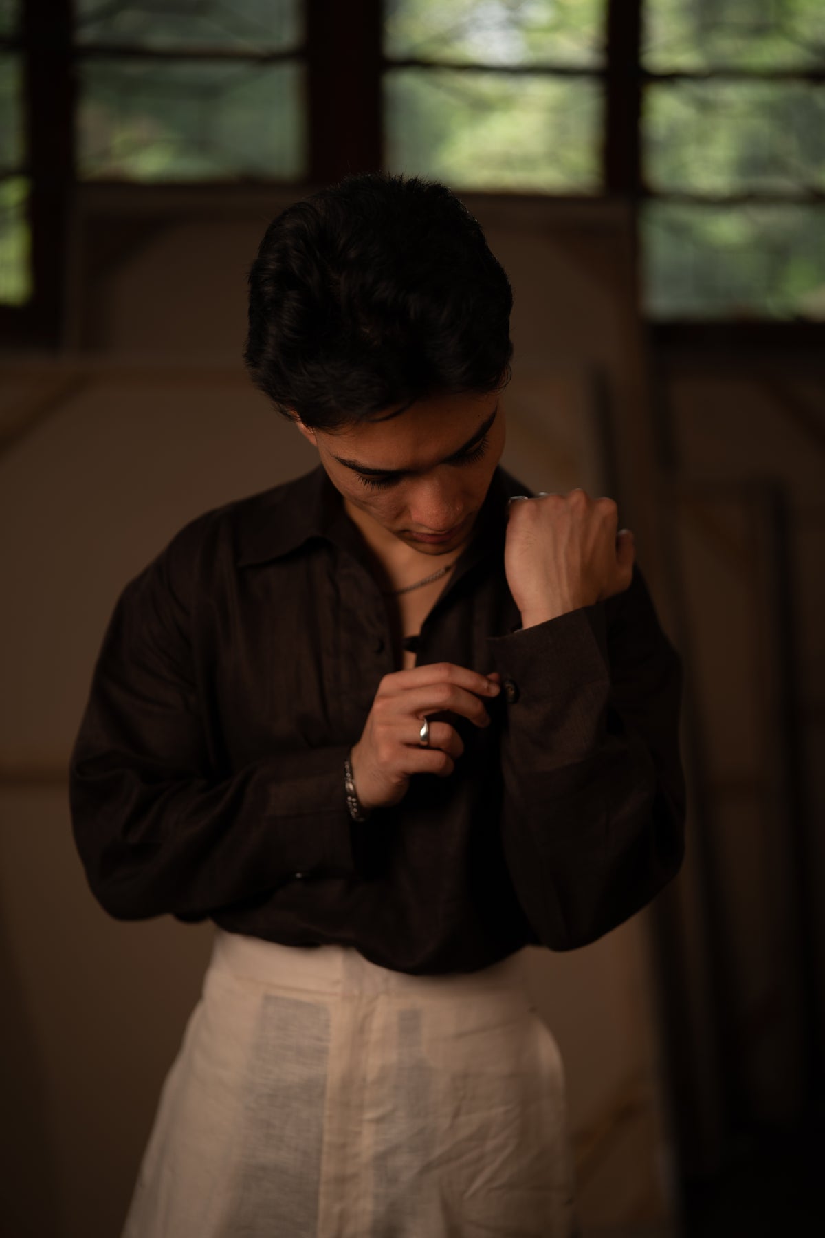 Simple Untitled Shirt: 木/Mù — Wood