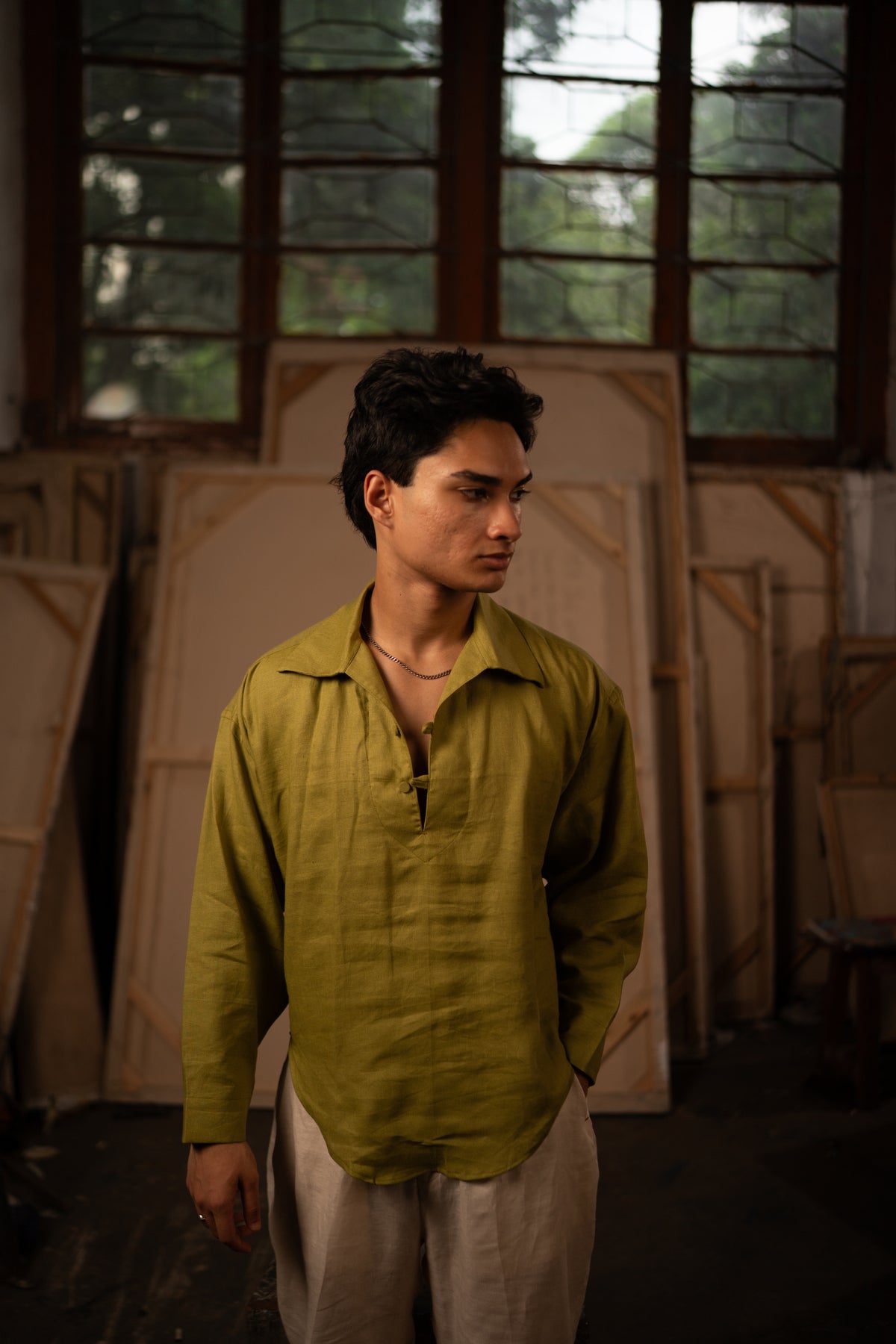 Simple Untitled Shirt: 土/Tǔ  — Earth