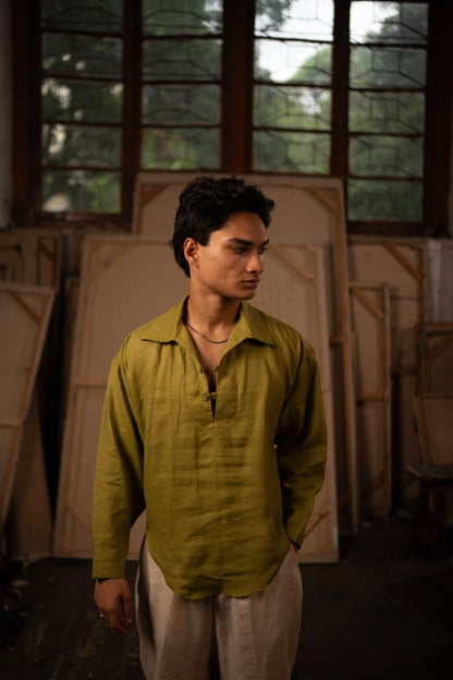 Simple Untitled Shirt: 土/Tǔ  — Earth