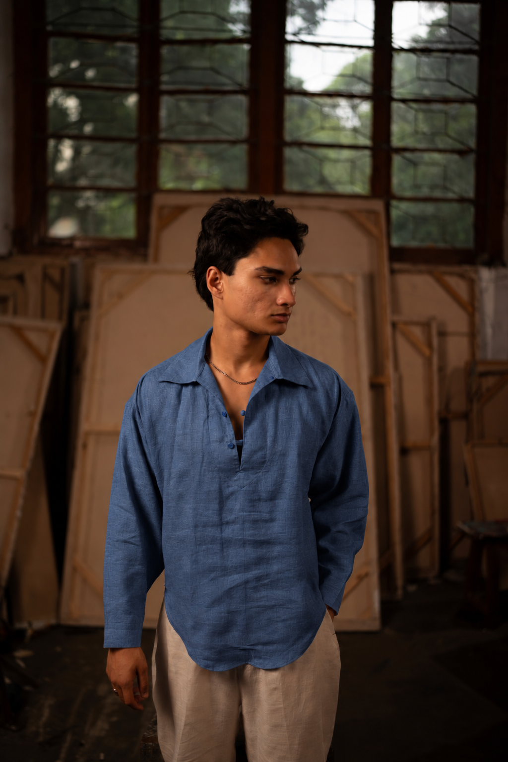 Simple Untitled Shirt: 水/Shuǐ — Water